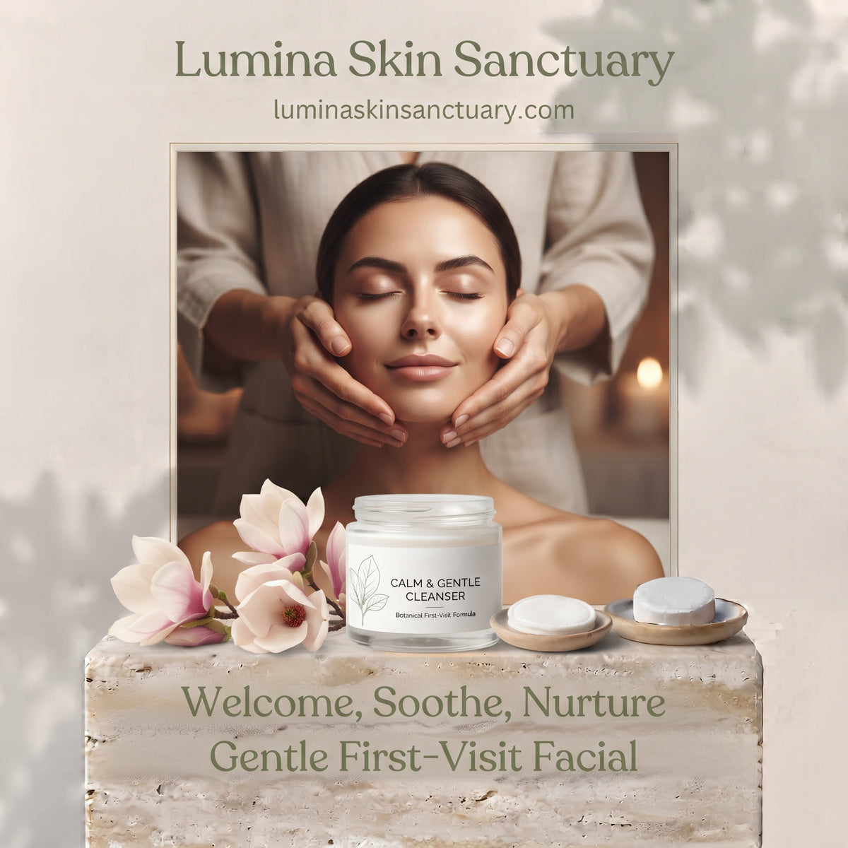 Gentle First Visit Facial in Fort Myers, FL at Lumina Skin Sanctuary