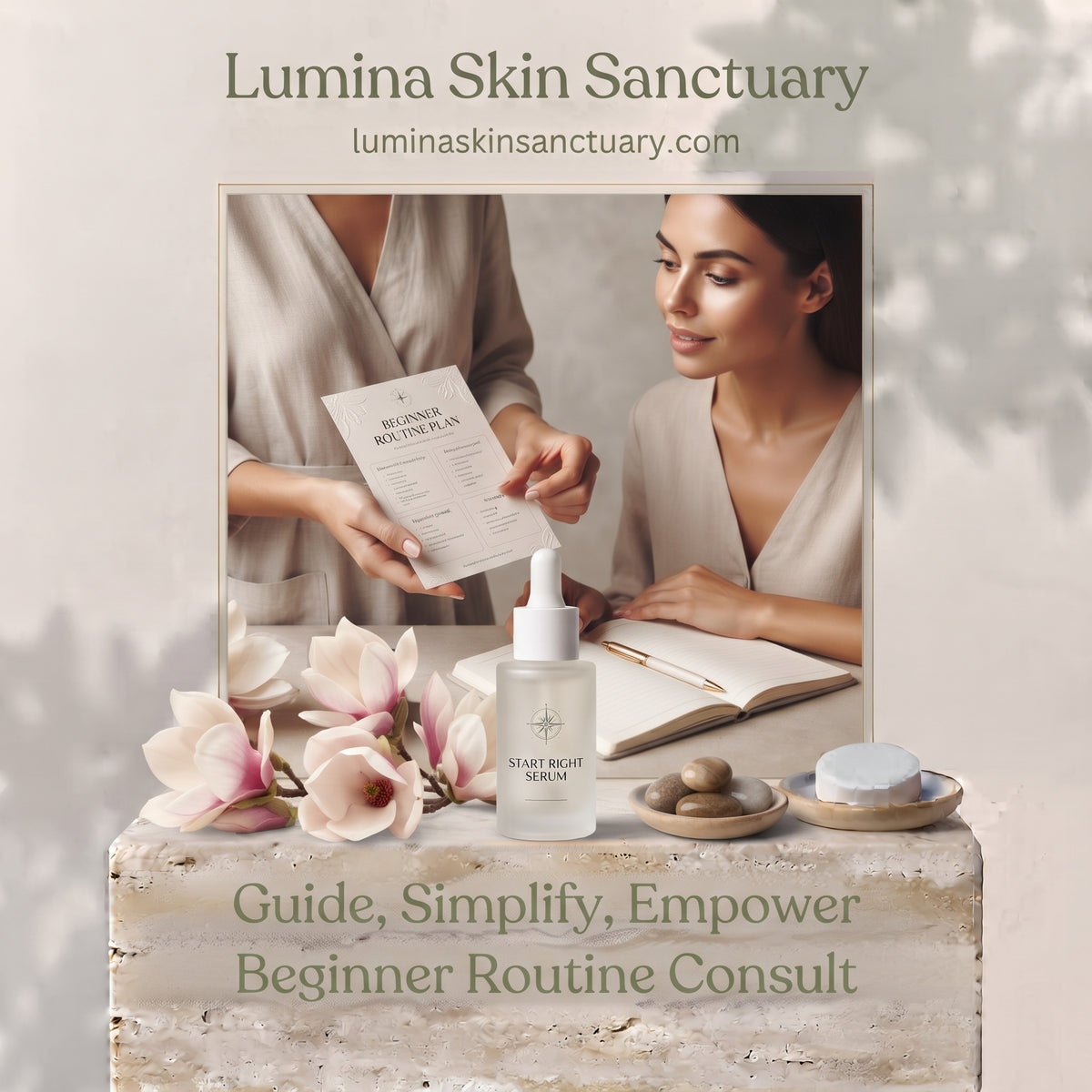 Beginner Skincare Routine Consult in Fort Myers, FL at Lumina Skin Sanctuary