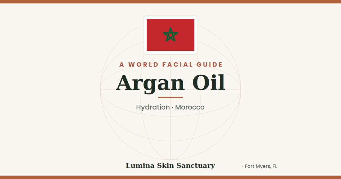 Argan Oil — Morocco facial tradition | Lumina Skin Sanctuary World Facial Guide