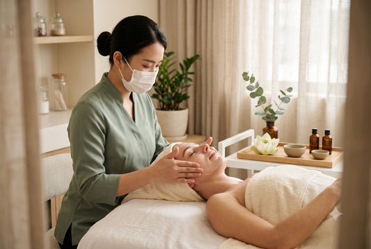 Best esthetician in Fort Myers performing a personalized facial