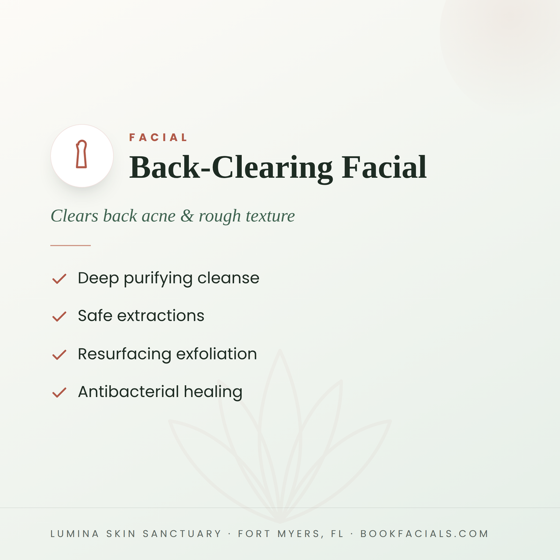 What Is a Back Facial? Everything to Know Before You Book - Lumina Skin Sanctuary, Fort Myers