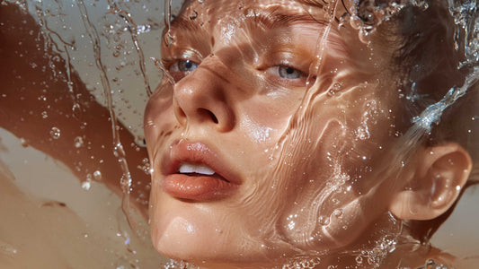 Fresh, hydrated, dewy skin after a vacuum suction and oxygen atomizer facial add-on at Lumina Skin Sanctuary in Fort Myers, FL