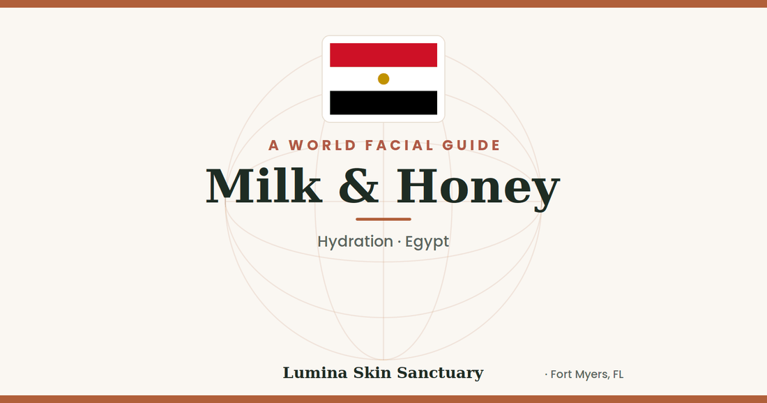 Milk & Honey — Egypt facial tradition | Lumina Skin Sanctuary World Facial Guide
