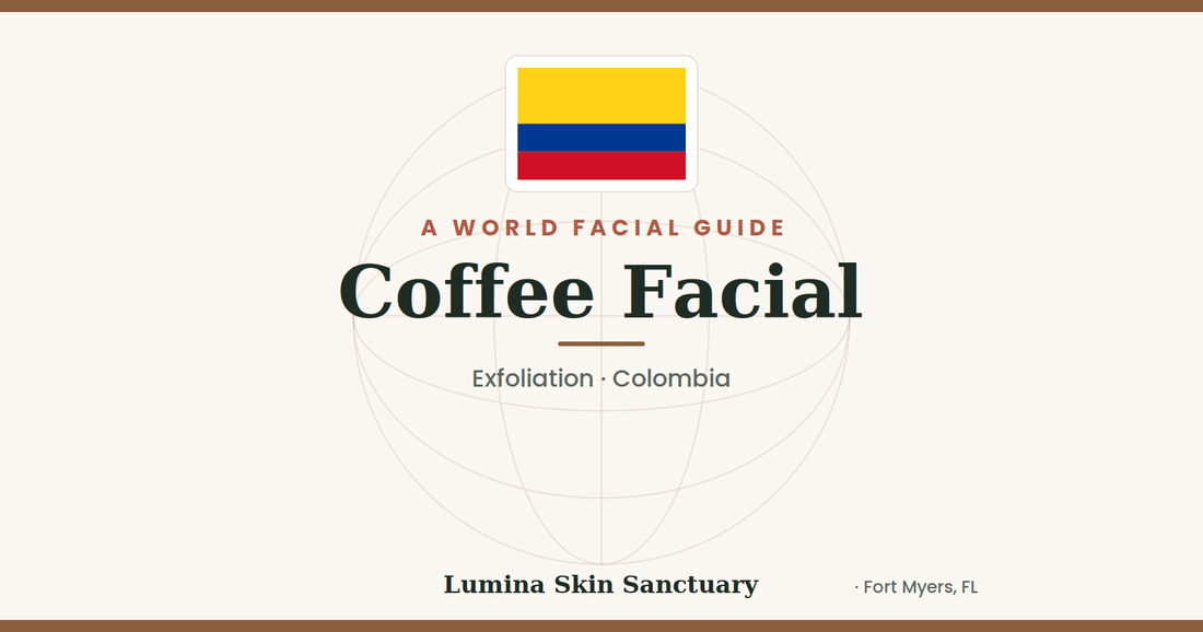 Coffee Facial — Colombia facial tradition | Lumina Skin Sanctuary World Facial Guide