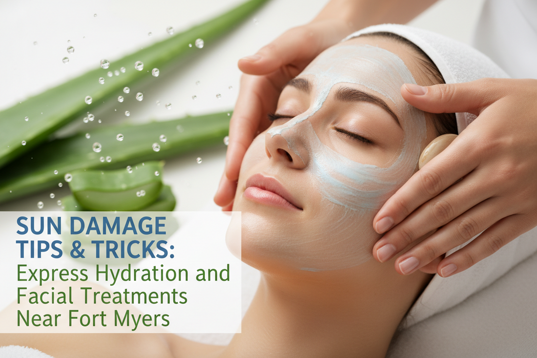 Featured image for Sun Damage Tips & Tricks: Express Hydration and Facial Treatments Near Fort Myers