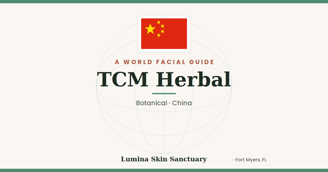 TCM Herbal — China facial tradition | Lumina Skin Sanctuary World Facial Guide