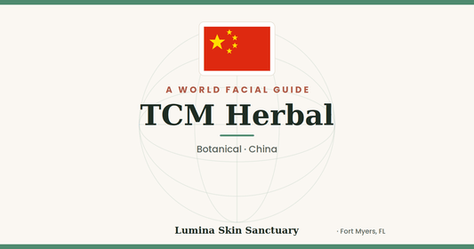 TCM Herbal — China facial tradition | Lumina Skin Sanctuary World Facial Guide
