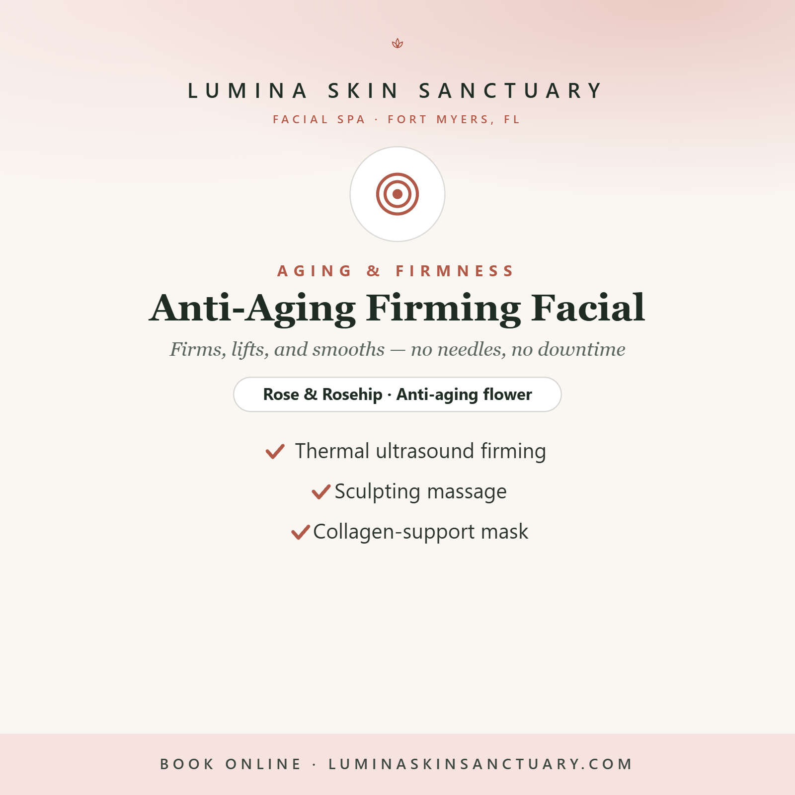 Anti-Aging Firming Facial · 6-Visit Series — Lumina Skin Sanctuary, Fort Myers