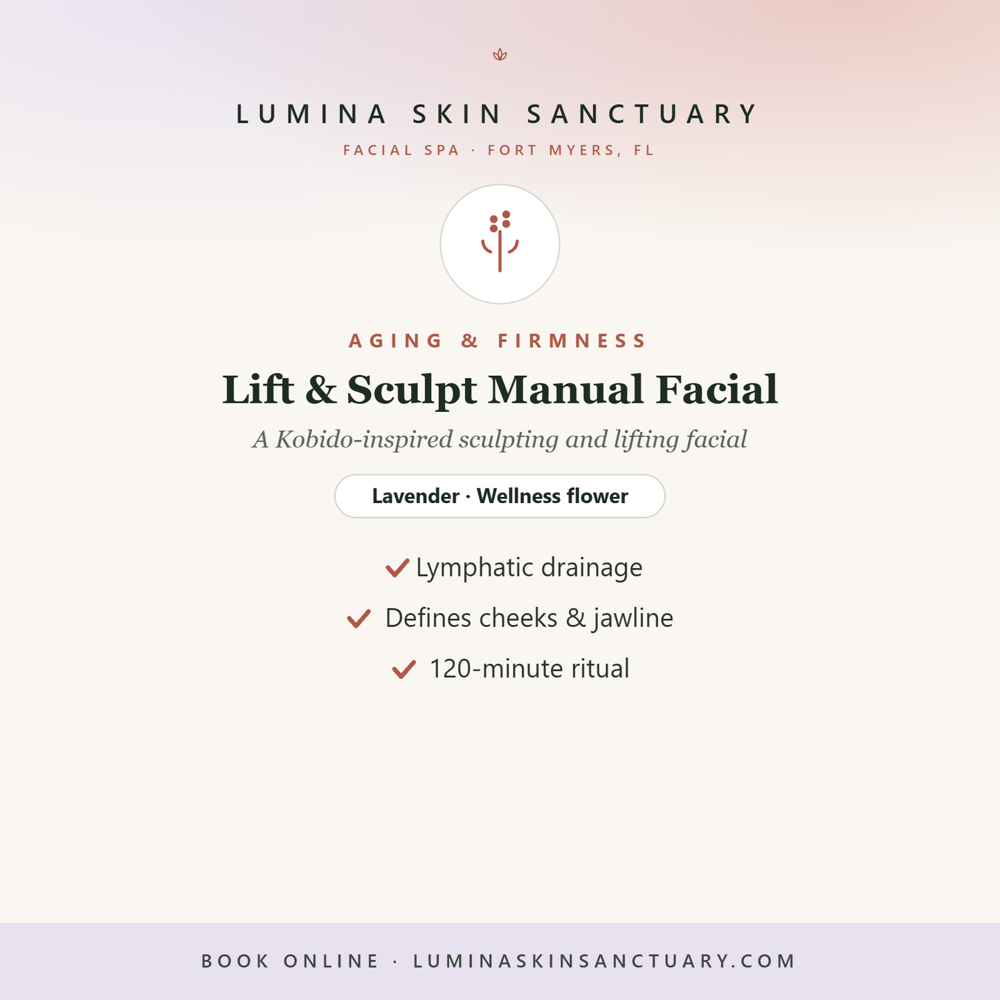 Lift & Sculpt Manual Facial — Lumina Skin Sanctuary, facial spa in Fort Myers, FL