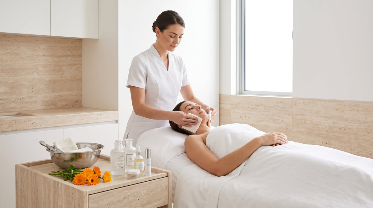 Express botanical clarifying facial at Lumina Skin Sanctuary in Fort Myers, FL