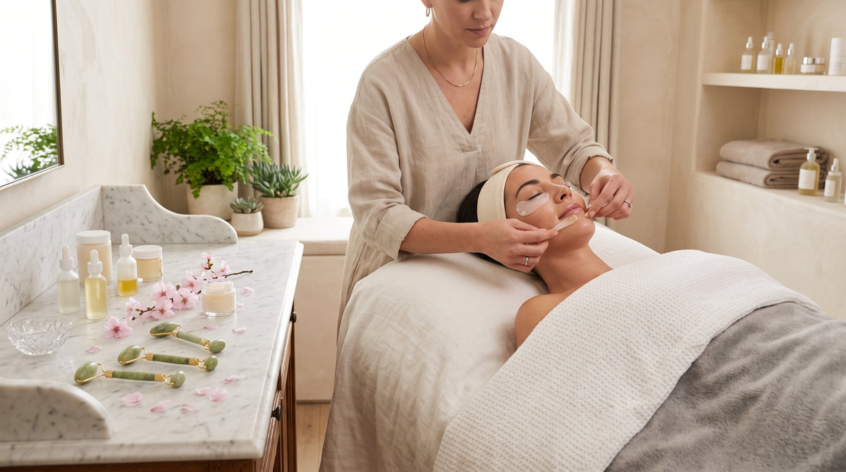 Express eye and lip booster facial at Lumina Skin Sanctuary in Fort Myers, FL